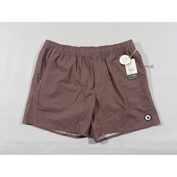 Vuori Shorts Mens Marsala Cape Unlined Volley Performance Stretch V369 2XL NWT - Picture 2 of 7